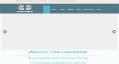 Desktop Screenshot of carlsongraciemontreal.com